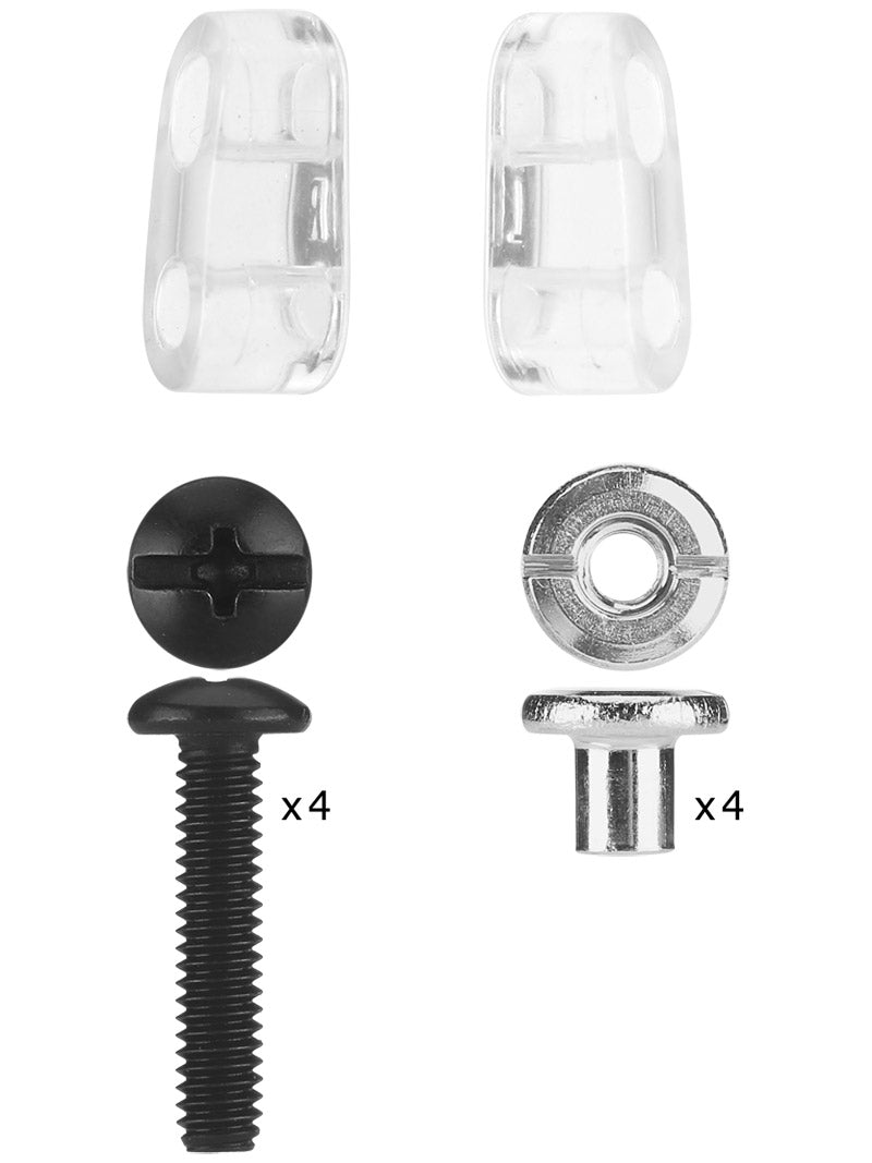 Bauer Pro Straight Visor - Clear, Medium