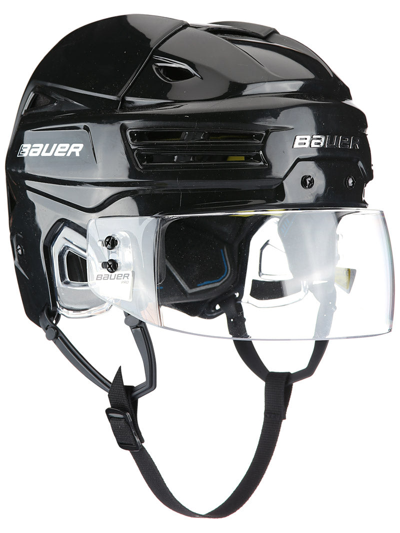 Bauer Pro Straight Visor - Clear, Medium
