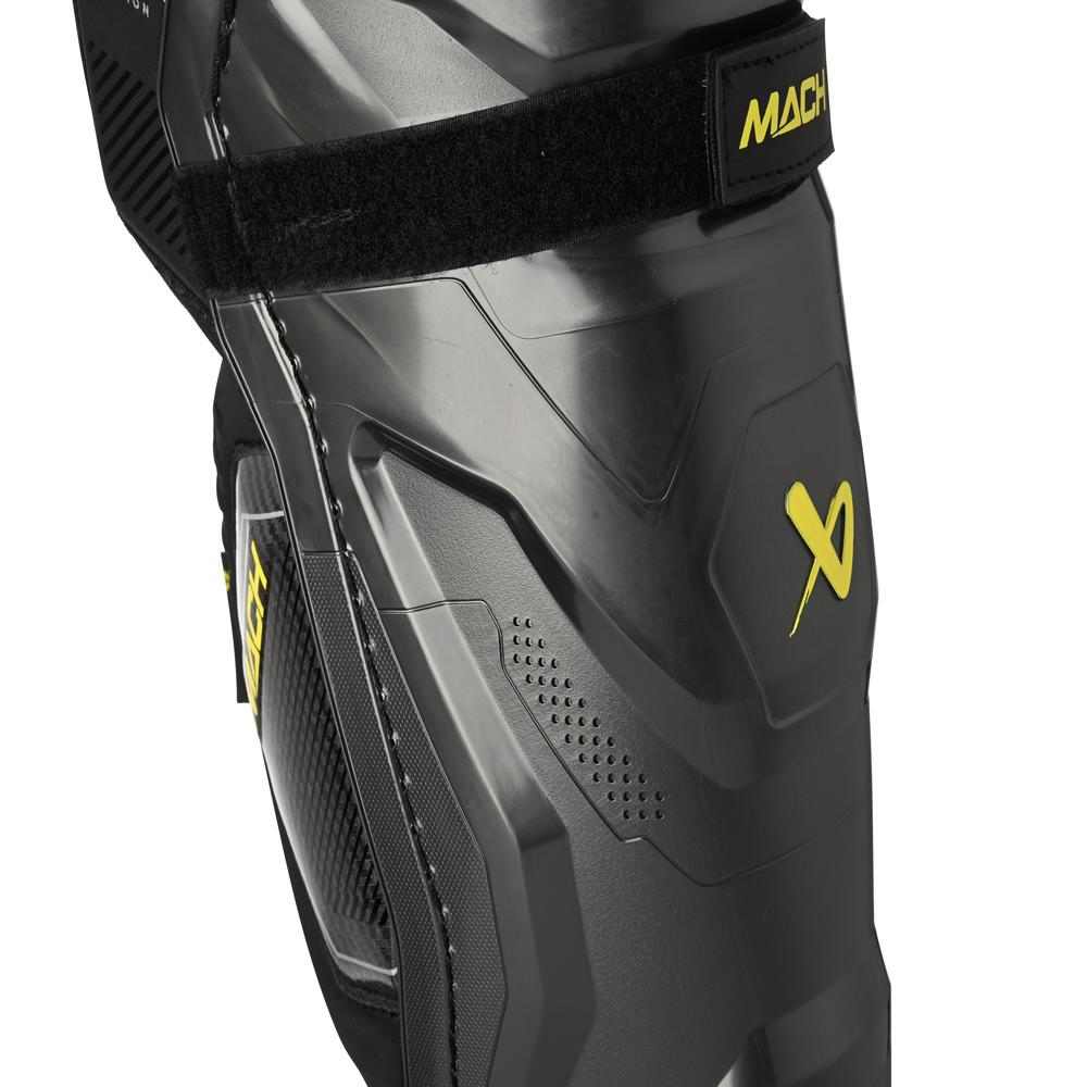 Bauer S23 Supreme Mach Ice Hockey Shin Guards - Senior