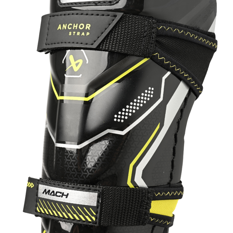 Bauer Supreme Mach Hockey Shin Guards - Youth (2023)