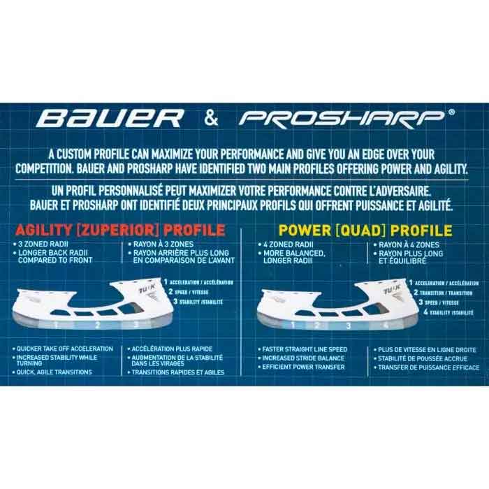 Bauer Tuuk Lightspeed Pulse Edge Ice Hockey Skate Runner